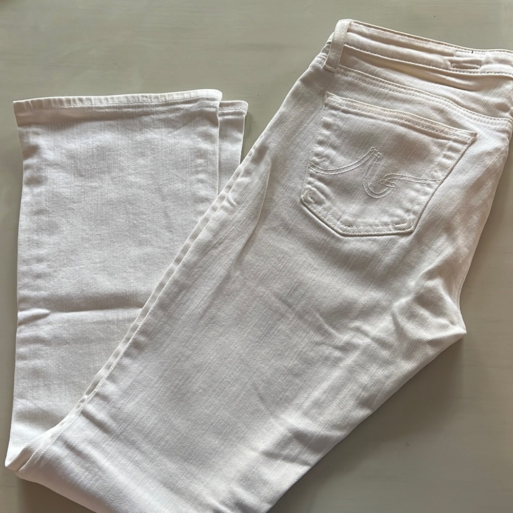 AG white jeans